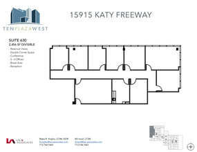 15915 Katy Fwy, Houston, TX for rent Floor Plan- Image 1 of 1