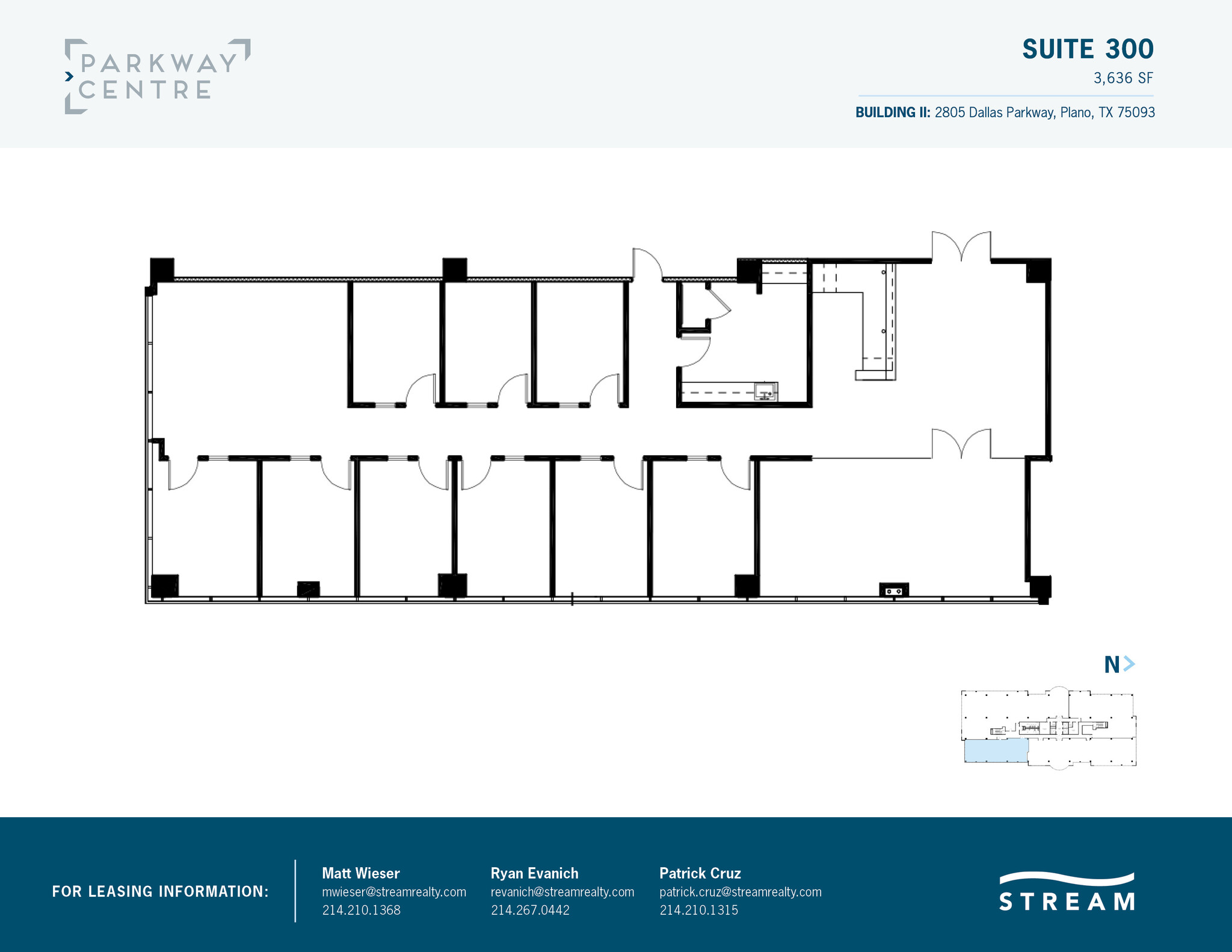 2805 Dallas Pkwy, Plano, TX for rent Floor Plan- Image 1 of 1