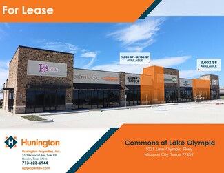 More details for 1021 Lake Olympia Pky, Missouri City, TX - Retail for Rent