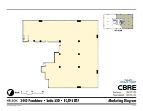 3445 Peachtree Rd NE, Atlanta, GA for rent Floor Plan- Image 1 of 1