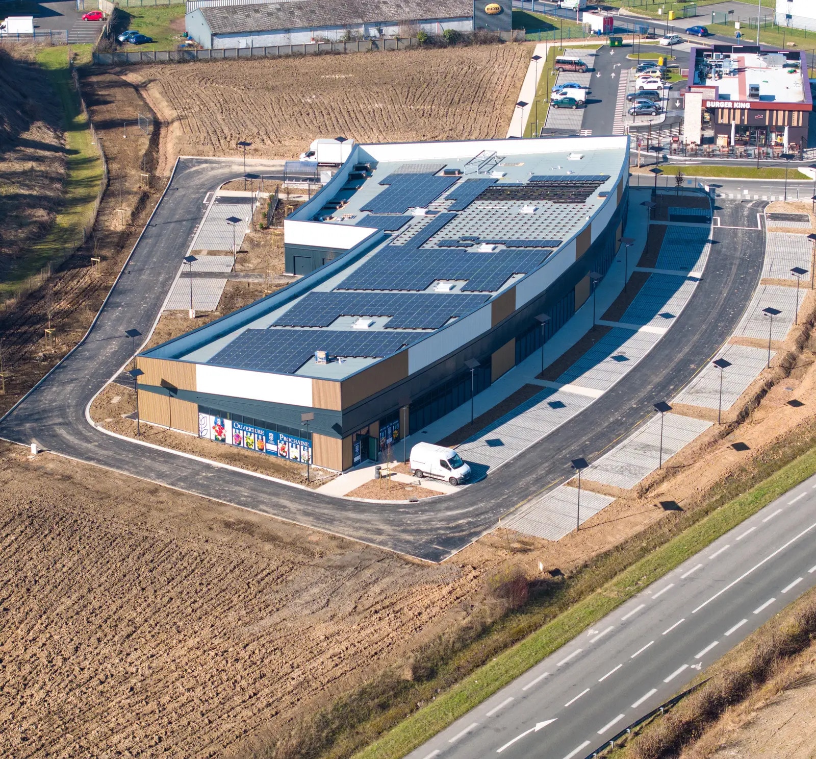 Rue Léon Blum, Noeux-les-Mines for sale Aerial- Image 1 of 5