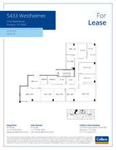 5433 Westheimer Rd, Houston, TX for rent Floor Plan- Image 1 of 1