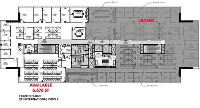 201 International Cir, Hunt Valley, MD to rent Floor Plan- Image 1 of 1