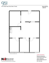 951 Yamato Rd, Boca Raton, FL for rent Floor Plan- Image 2 of 2