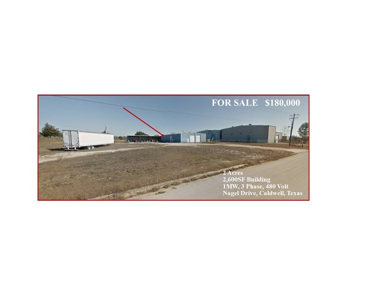 335 Nagel Dr, Caldwell, TX for sale - Primary Photo - Image 1 of 1