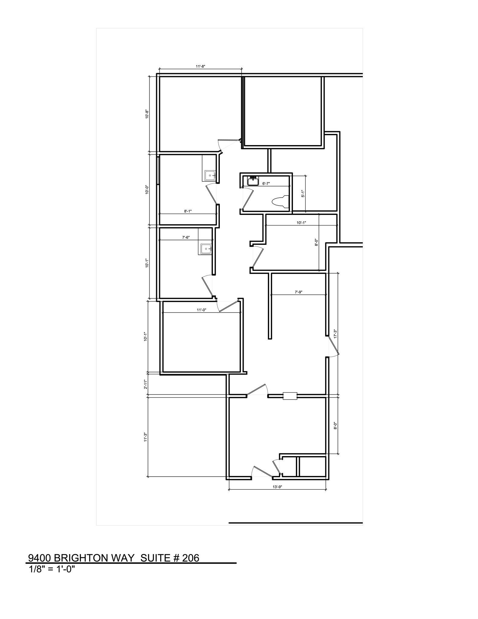 9400-9414 Brighton Way, Beverly Hills, CA for rent Site Plan- Image 1 of 1