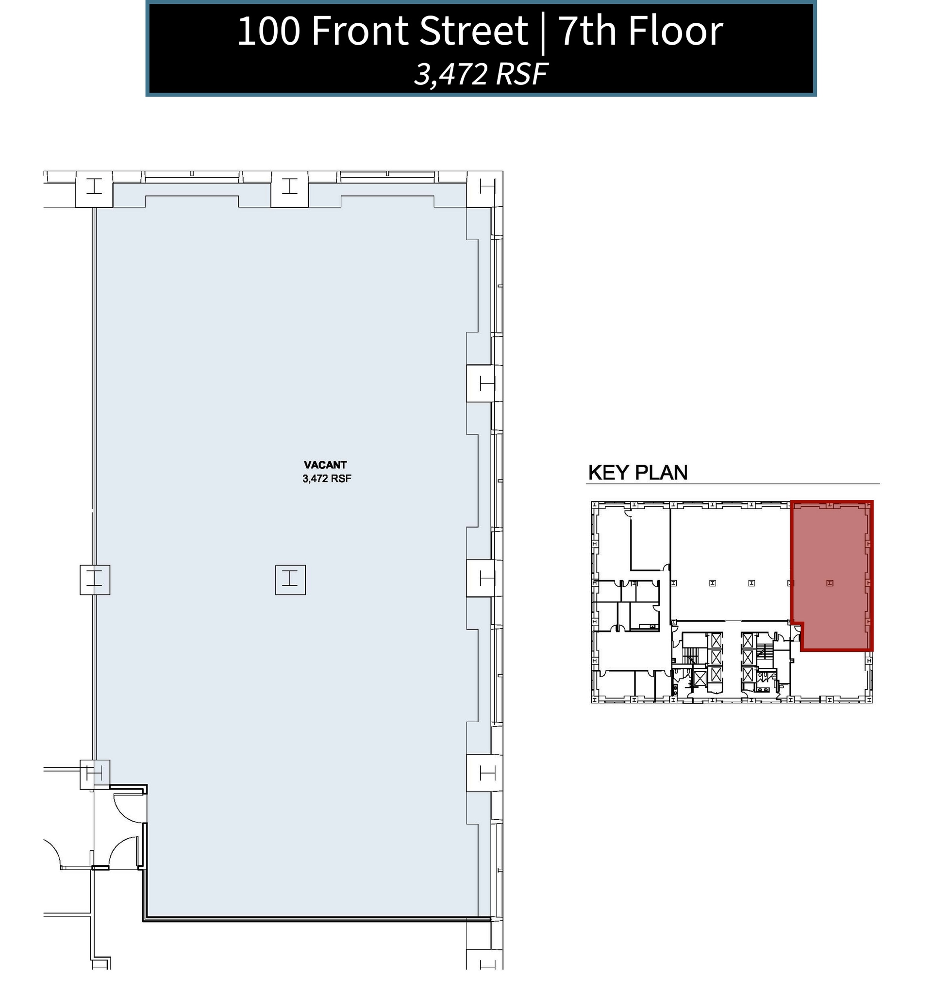 100 Front St, Worcester, MA to rent Floor Plan- Image 1 of 1