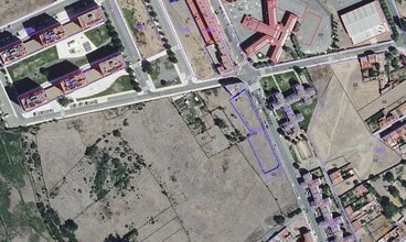 León, LEO - Aerial map view