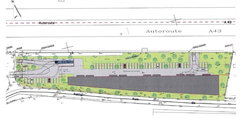 Light Industrial in Bourgoin-Jallieu to rent - Floor Plan - Image 3 of 4