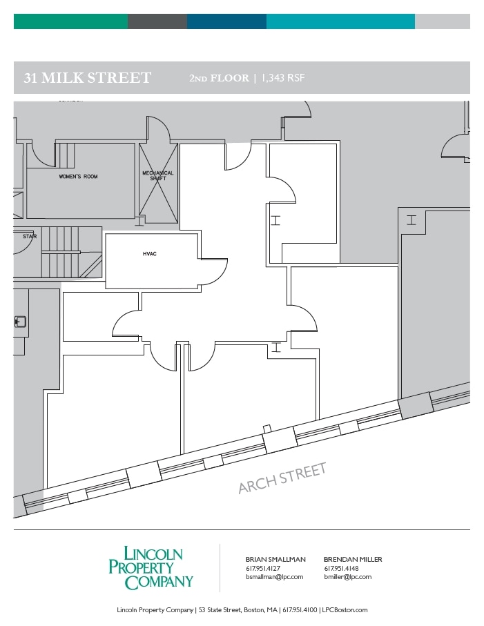 31 Milk St, Boston, MA to rent Floor Plan- Image 1 of 1