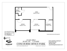 6350 LBJ Fwy, Dallas, TX for rent Floor Plan- Image 1 of 1