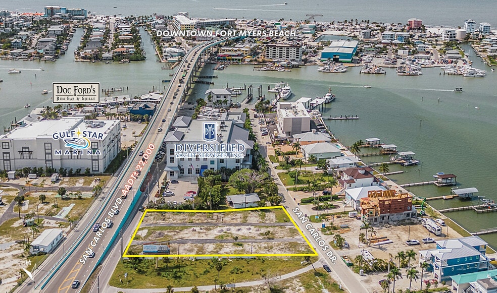 760 San Carlos Dr, Fort Myers Beach, FL for sale - Aerial - Image 3 of 7