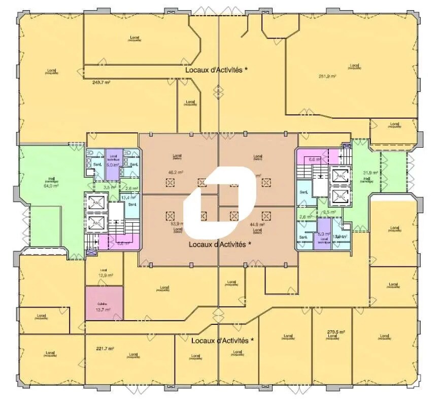 Light Industrial in Rungis to rent Floor Plan- Image 1 of 1