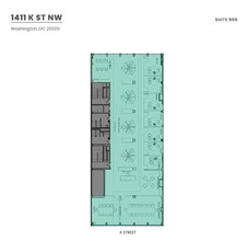 1411 K St NW, Washington, DC for rent Floor Plan- Image 1 of 1