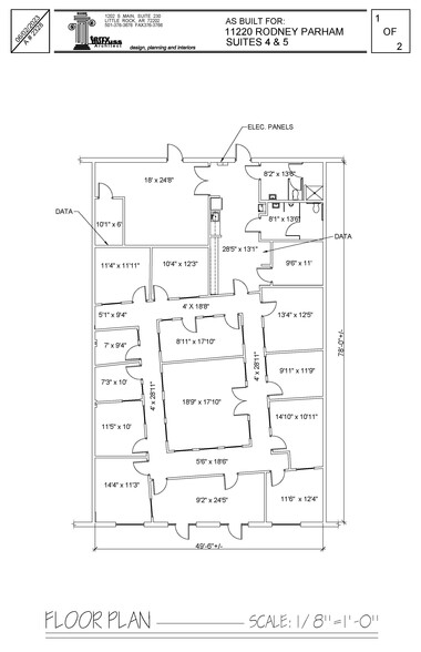 11220 N Rodney Parham Rd, Little Rock, AR for rent - Floor Plan - Image 2 of 3