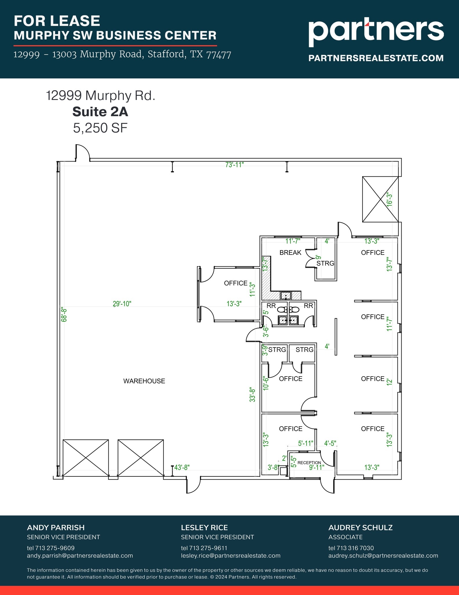 12999-13003 Murphy Rd, Stafford, TX to rent Site Plan- Image 1 of 1