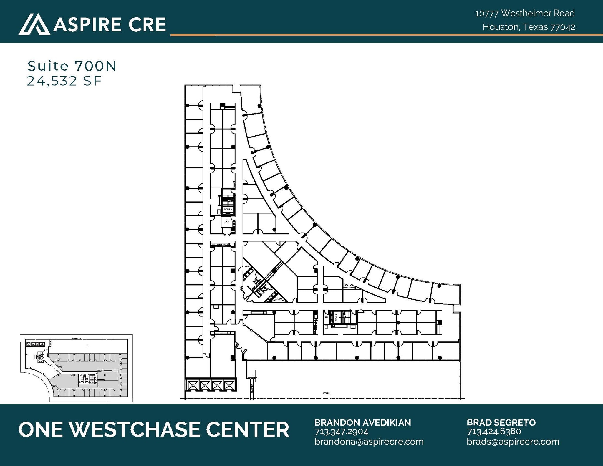 10777 Westheimer Rd, Houston, TX to rent Floor Plan- Image 1 of 1