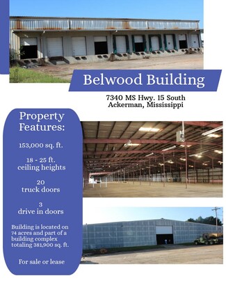 More details for 7340 Bellwood Rd, Ackerman, MS - Industrial for Sale