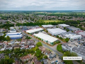 Ashley Rd, St Albans to rent Aerial- Image 1 of 4
