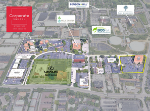 1015 Corporate Square Dr, Creve Coeur, MO - AERIAL  map view