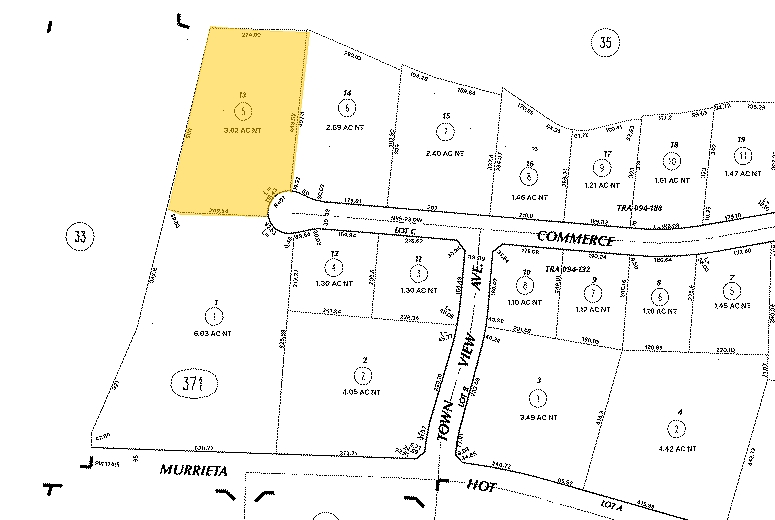 39115 Callistoga Dr, Murrieta, CA for rent - Plat Map - Image 2 of 2