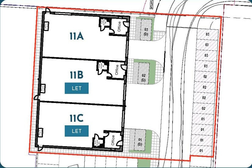 Kingston Park, Old Fletton to rent - Site Plan - Image 3 of 3