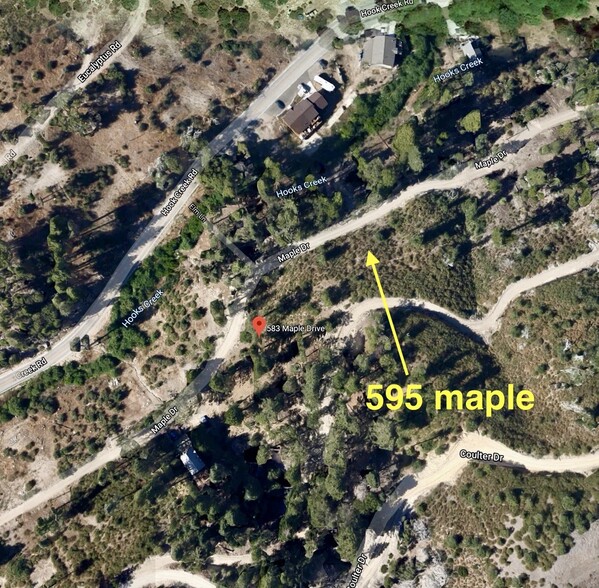 595 Maple Dr, Lake Arrowhead, CA for sale - Primary Photo - Image 1 of 7