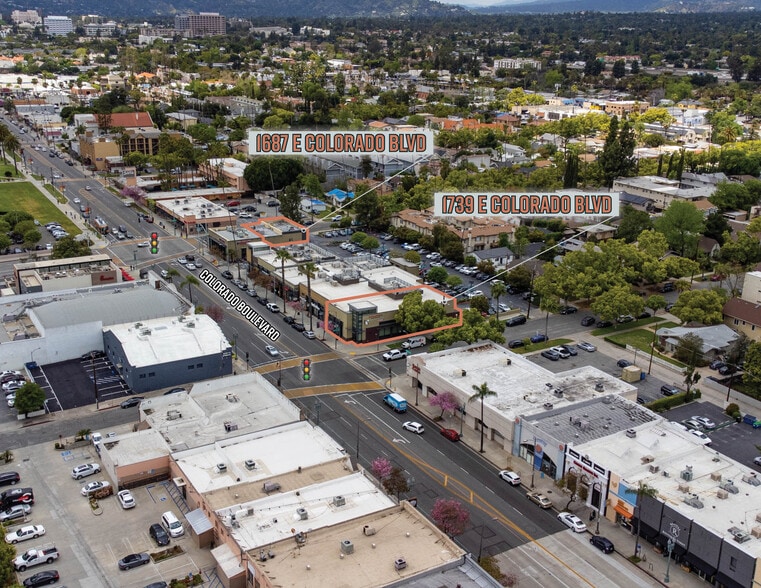 1687-1739 E Colorado Blvd, Pasadena, CA for rent - Building Photo - Image 1 of 10