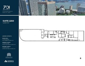 701 Brickell Ave, Miami, FL to rent Floor Plan- Image 1 of 1