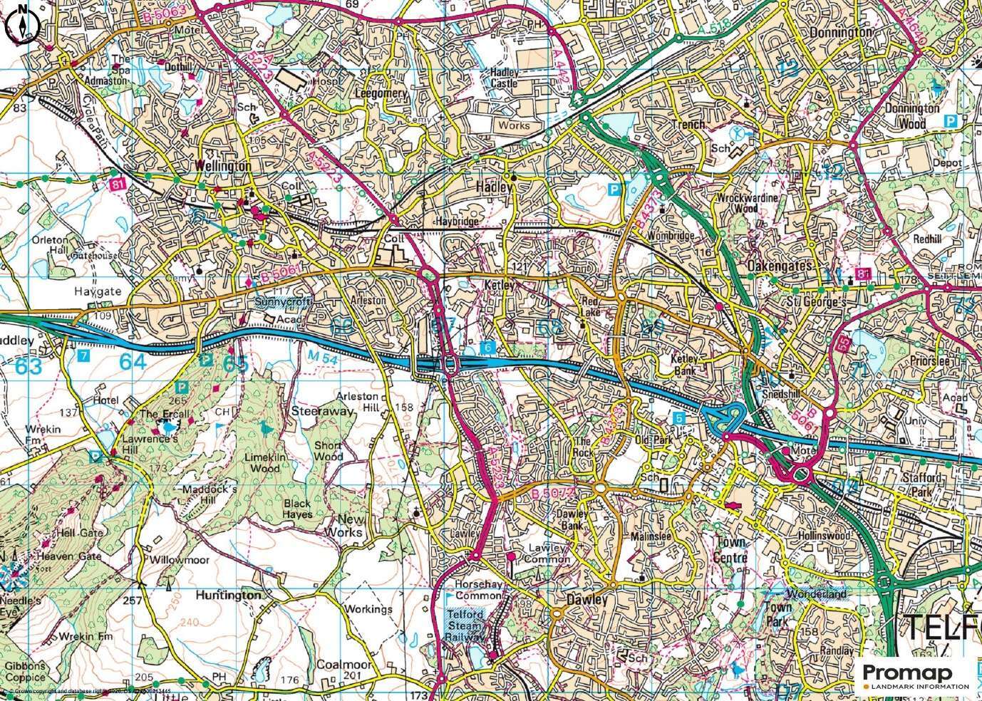 Holyhead Rd, Telford to rent Map- Image 1 of 1