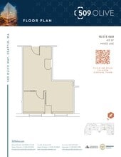 509 Olive Way, Seattle, WA to rent Floor Plan- Image 1 of 1