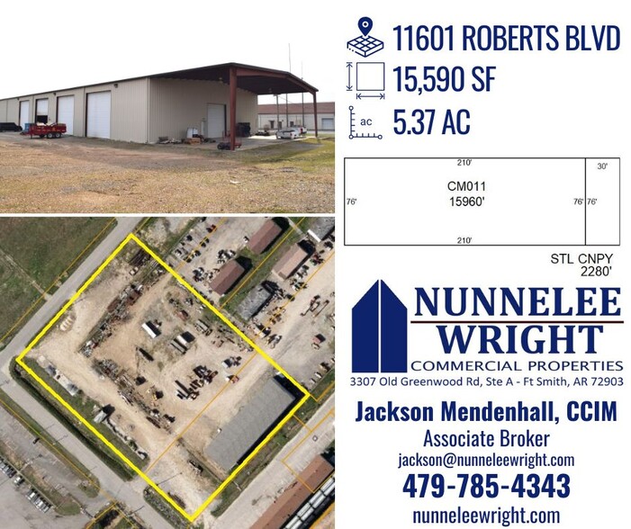 11601 Roberts Blvd, Fort Smith, AR for sale - Primary Photo - Image 1 of 1