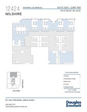 12424 Wilshire Blvd, Los Angeles, CA to rent Floor Plan- Image 1 of 1