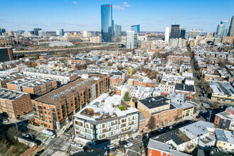 600 S 24th St, Philadelphia, PA - aerial  map view