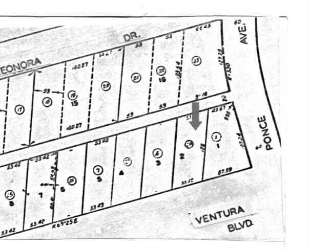 22713-22715 Ventura Blvd, Woodland Hills, CA for sale - Plat Map - Image 3 of 22