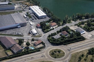 Lespinasse, HG - Aerial map view