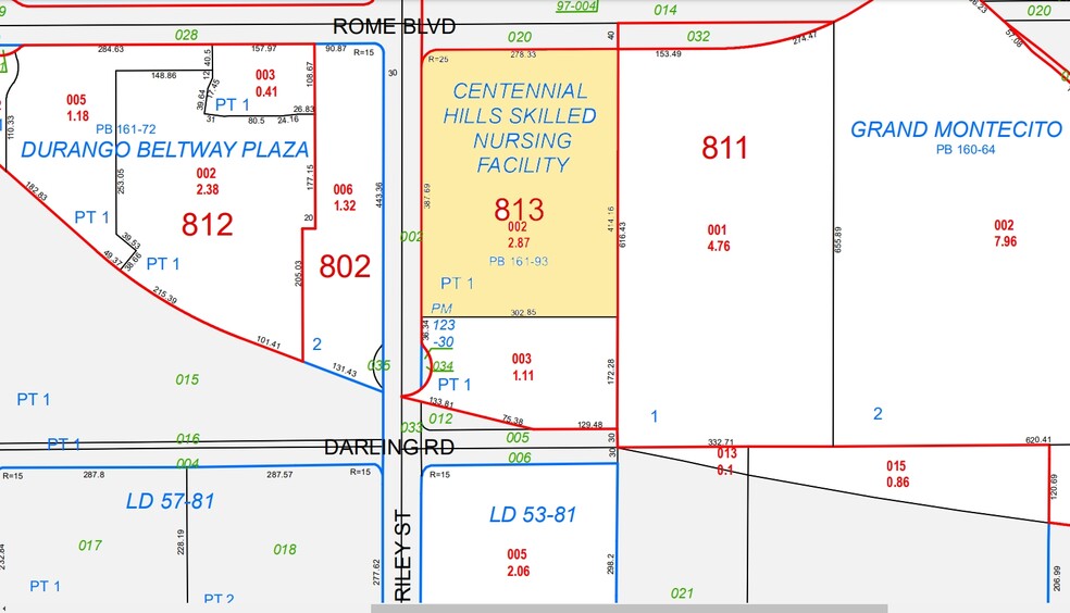 8565 W Rome Blvd, Las Vegas, NV for sale - Plat Map - Image 1 of 1