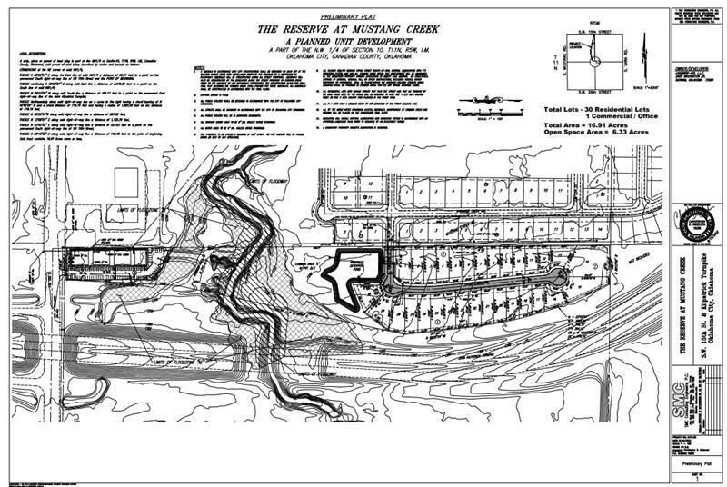 SW 15th St. and Kilpatrick Tpke, Yukon, OK for sale - Plat Map - Image 2 of 2