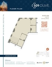 509 Olive Way, Seattle, WA to rent Floor Plan- Image 1 of 1