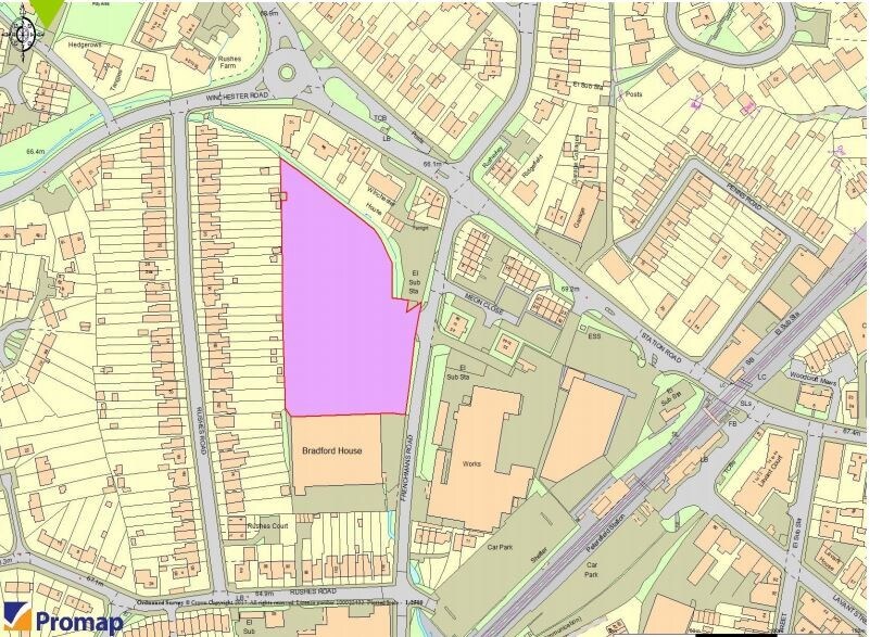 Frenchmans Rd, Petersfield for sale - Plat Map - Image 1 of 1