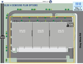 Otay Mesa Rd, San Diego, CA for rent Floor Plan- Image 1 of 2