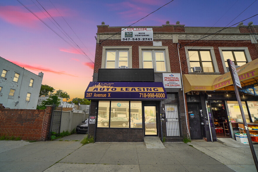 287 Avenue X, Brooklyn, NY for sale - Building Photo - Image 1 of 1