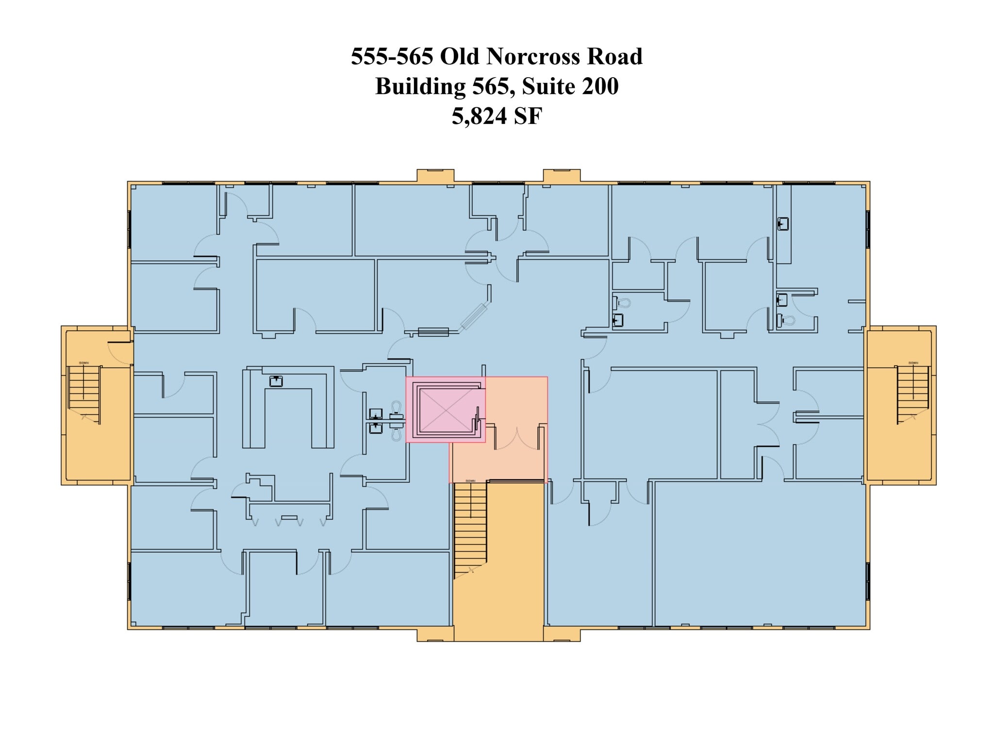 565 Old Norcross Rd, Lawrenceville, GA to rent Site Plan- Image 1 of 1