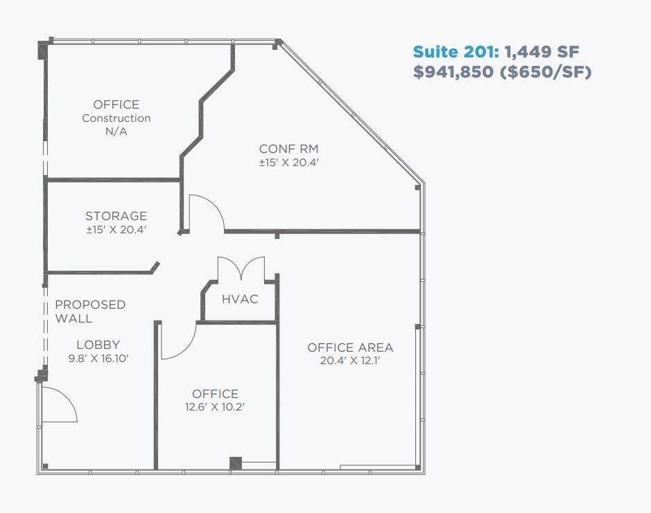 5080 Shoreham Pl, San Diego, CA 92122 - Unit 201 -  - Floor Plan - Image 1 of 1