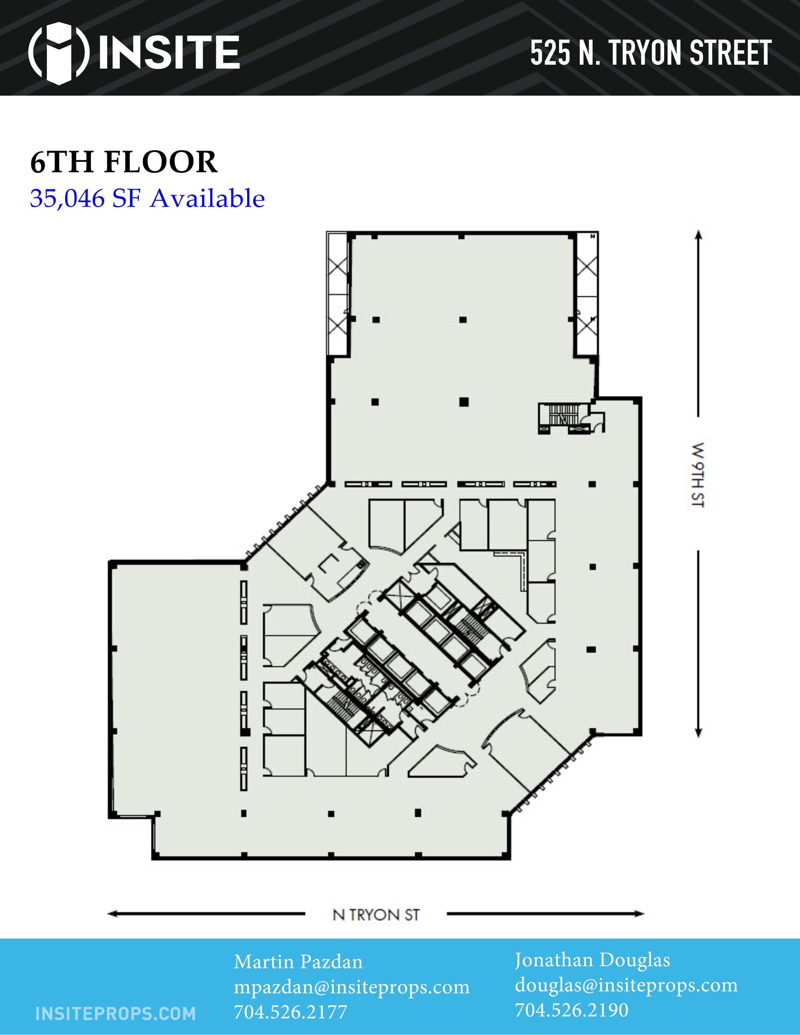 525 N Tryon St, Charlotte, NC to rent Site Plan- Image 1 of 1