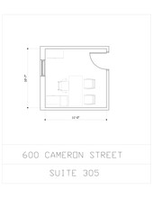 600 Cameron St, Alexandria, VA for rent Site Plan- Image 1 of 3