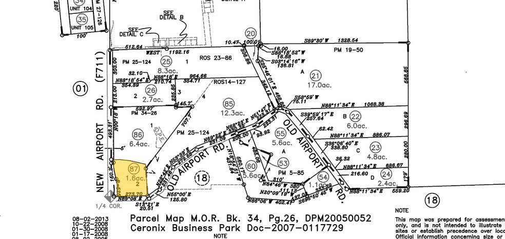 13300 New Airport Rd, Auburn, CA for rent - Plat Map - Image 3 of 3