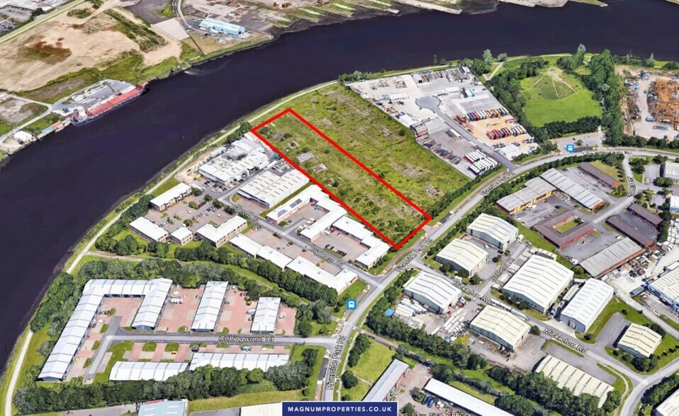 Riverside Park Rd, Middlesbrough for sale - Aerial - Image 1 of 2