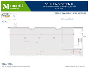 215 Schilling Cir, Hunt Valley, MD for rent Floor Plan- Image 2 of 2