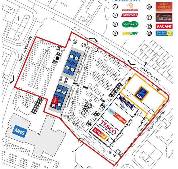 Leathers Ln, Liverpool for rent - Site Plan - Image 2 of 2